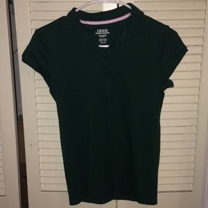 dark green polo